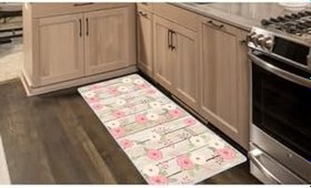 Resim Colorix Carpet Kaymaz Taban Tezgah Önü Mutfak Paspası 75x150 Cm No: 306 