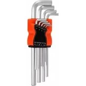 Resim Go İthalat 9 Parça Krom Uzun - Düz Alyan 180MM (5582) 