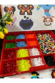 Resim Dr.Yontuç Ütü Ile Yapışan Boncuk Seti, 6000 Adet Ütüyle Yapışan Boncuk Ve Şablon Kodlam 