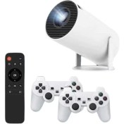 Resim Projeksiyon Cihazı Video Oyun Konsolu 8 GB Hafıza LCD Ekran Kumandalı 