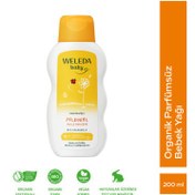 Resim Weleda Calendula Organik Parfümsüz Bebek Yağı 200ml 