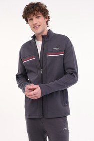 Resim Lumberjack ML ROBERT 18ITL411 5FX Antrasit Erkek Eşofman Üstü 