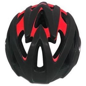 Resim Raptor Kask MV29 Arka Led Lambalı Fileli MTB Bisiklet Kaskı M Beden Siyah Kırmızı 