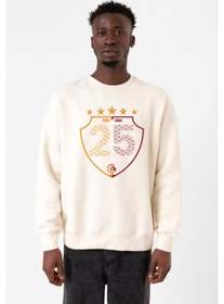 Resim 25 Şampiyonluk Shield Ekru Erkek 2ip Sweatshirt Ekru 