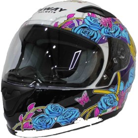 Resim Sway 815K Gloss Girl Fullface Çocuk Kaskı 
