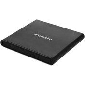 Resim Verbatim MOBİLE HARİCİ DVD-YAZICI USB 2.0 SİYAH 