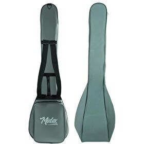 Resim Midex CS-122 Uzun Sap Saz Bağlama Gigbag Çantası Kılıfı Kalın Soft Case 