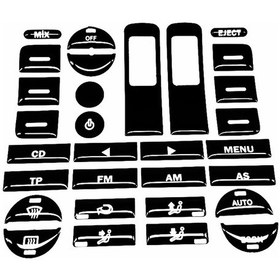 Resim Volkswagen Passat Teyp Tuş Takımı Pianoblack 2005-2009 