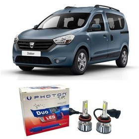 Resim Dacia Dokker Sis Far Ampulü H11 Duo Yeni Seri Beyaz 