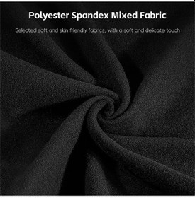 Resim Dm West Bıkıng Yp0201434 Kış Sıcak Bisiklet Yüz Maskesi, Açık Körüğü, Yürüyüş, Kayak, Siyah Siyah 