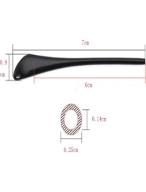 Resim Bizzarini Rayban İçin Gözlük Sap Ucu Konforlu Kullanım ve Şık Tasarım ile Farklı Renk Seçenekleri 