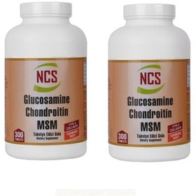 Resim Glucosamine Chondroitin Msm Collagen Glukozamin 300 Tablet 2 Kutu 600 Tablet 