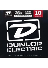Resim Jim Dunlop Den1074 Nickel 8 Telli Elektro Gitar Teli 10-74 
