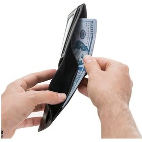 Resim Bouletta Pier Deri Erkek Cüzdan Siyah 