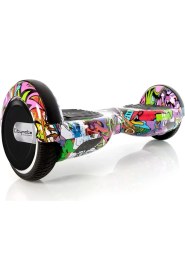 Resim Citymate Smart Balance Elektrikli Kaykay Hoverboard Çanta Hediyeli Bluetooth Hoparlörlü Desenli 