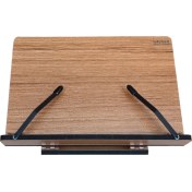 Resim İsfahanTA Kitap Okuma Standı Masaüstü Ahşap Kuran Rahlesi Tablet Tutucu 