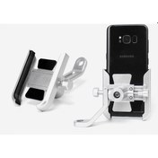 Resim Motosiklet Kamerası Ve Telefon Tutacağı - Gümüş Yurt Dışından Beyaz 