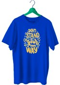 Resim BLUU Dontstand Sporcu T-shirt Bisiklet Yaka 