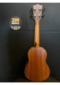 Resim Puka Soprano Ukulele Maun Ağacı Ukulele 