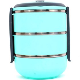 Resim Paçi Yemek Termosu Çelik Iç Hazne Vakumlu 3 Katlı 