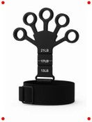 Resim markentegra Silikon Parmak ve El Güçlendirme Egzersiz Bandı 