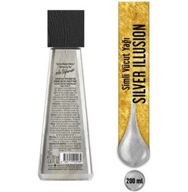 Resim Eda Taşpınar Silver Illusion Işıltılı Vücut Yağı 200 ML 