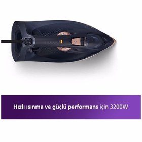 Resim Philips Azur Buharlı Ütü 7500 Serisi -yeni Seri 