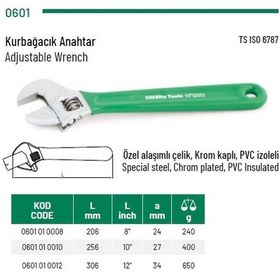 Resim Kurbağacık Anahtar, 12", 34 Mm, Elta 