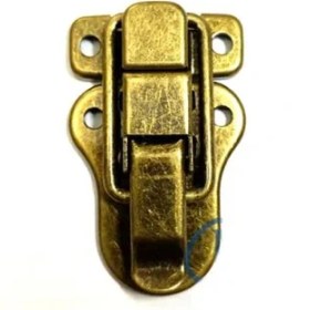 Resim Sandık, Kutu Klipsi, Ön Kilidi - 48X30MM, Antik, 1 Adet 