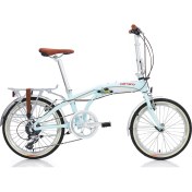 Resim Carraro 20J Carraro Flexı Classıco Katlanır Bisiklet - Pastel Yeşil 