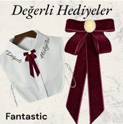 Resim AGH Değerli Hediyeler Fantastic Taşlı Broş Kadın Yaka Aksesuarı Yaka Kurdela Erkek Kurdele Broş Yaka Iğnesi Gotik Aksesuar 