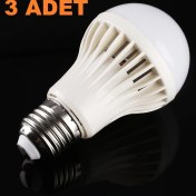 Resim 9W Enerji Tasarruflu LED Ampul ( 3 Adet ) 