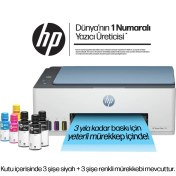 Resim HP 1F3Y4A 585 SMART TANK - WIRELESS ALL-IN-ONE RENKLİ MÜREKKEP PÜSKÜRTMELİ TANKLI YAZICI 12PPM 1F3Y4A 