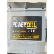 Resim Powercell 12 V 90 Amper Powercell Akü . Yeni Üretim.!! 