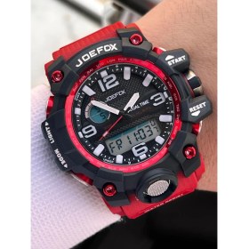 Resim Joefox Digital ve Analog 2 Yıl Garantili Kronmetre+Takvim+Alarm+Aydınlatma Erkek Kol Saati JOE.BK18 