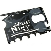 Resim Belle Fusion BFS Ninja Wallet Survival Acil Durum Kiti / Kartı - 18 İn 1 