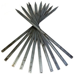 Resim Adana Kebap Şişi Beyti Şişi Silme Demir 5 Adet 2.5 Cm 3 Mm 