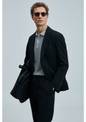 Resim Lufian Asel Erkek Spor Blazer Ceket 111140170 Siyah 