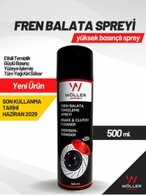 Resim Wöller Fren Balata Spreyi Ve Genel Temizleme Spreyi 500 Ml. 