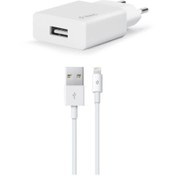 Resim Ttec Iphone 13 Pro Max Smart Fast Charger 2.1a Seyahat Şarj Aleti + Lightning Usb Kablo 