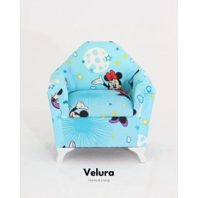 Resim Velura Home & Living Çocuk Koltuğu & Mickey Mouse Desenli - Turkuaz 