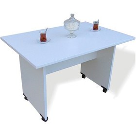 Resim Vena Tekerlekli Sehpa 90X60X60Cm 