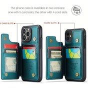 Resim Gaojunshop01 Samsung Galaxy Uyumlu S23 Fe İçin Bordo Kılıflı Cüzdan Kartlık Rfıd Blokajı Ayaklık 