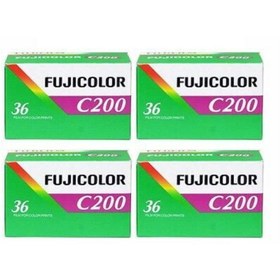 Resim Fujifilm C200 36'lık Renkli Negatif Film (4 Adet) 