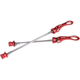 Resim Ztto Bisiklet Hızlı Ayrılma Mil - Alüminyum Göbek Aksesuarı Kırmızı 