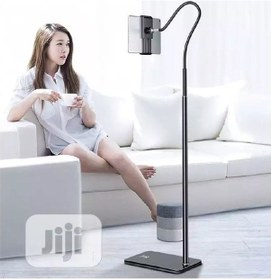 Resim Metal Ayaklı 135 CM Tablet Ve Telefon Tutucu Stand 6"-11" Uyumlu 