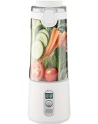 Resim Topnotch Usb Şarjlı Taşınabilir Smoothie Blender Beyaz 18000 Rpm Motor Ve Timer 