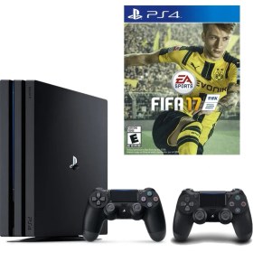 Resim Sony Playstation 4 Pro 1 TB + 2. Kol + Fifa 17 