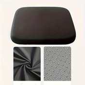 Resim Dashanshop Siyah Sırt Çantası Ergonomik Ofis Ve Araç Koltuğu Minderi Yavaş Geri Tepme Yıkabilir Kılıf 