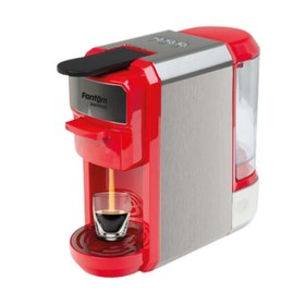 Resim Fantom KS 1450 Mixpresso Kapsül Kahve Makinesi, Nespresso Kapsül Uyumlu, Kırmızı 